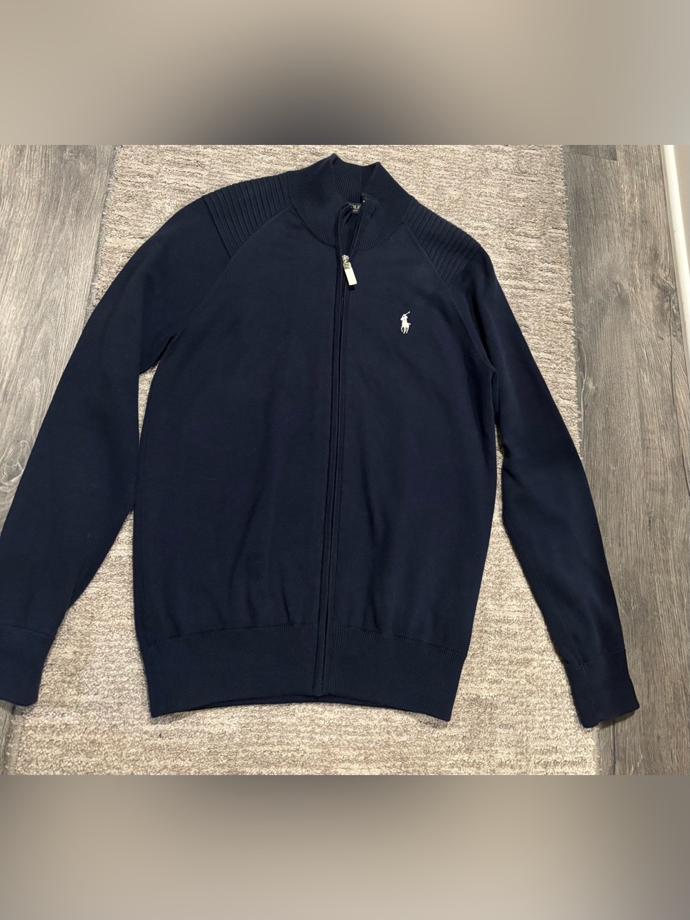 Polo Ralph Lauren Polo Golf Full-Zip Sweater Full-Zip Sweater in Blue Size M